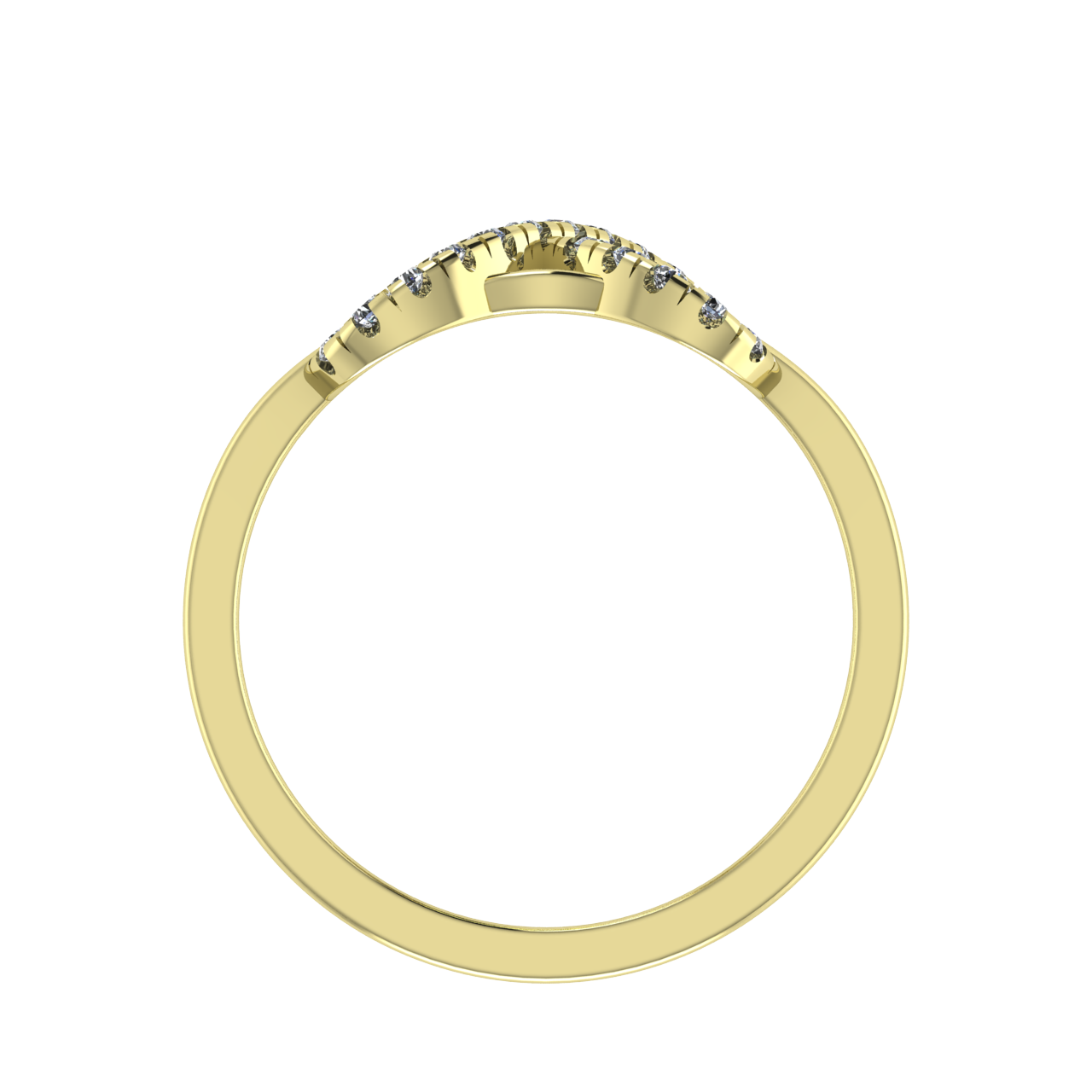 FASHION DIAMONDS  TWISTING  RINGS & BANDS